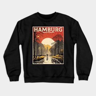 Hamburg Tierpark Hagenbeck Germany Tourism Vintage Retro Crewneck Sweatshirt